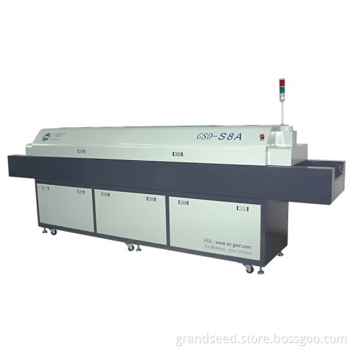 Lead Free Reflow Oven 16 Heating Zone (8 Upper 8 Bottom) Economic Reflow Soldering Equipment